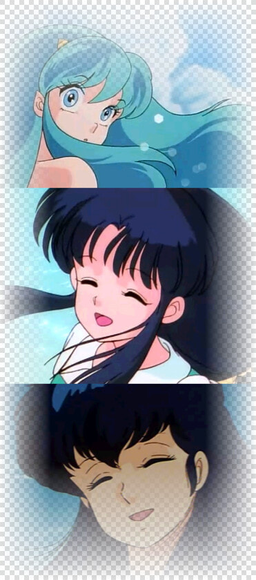 Lum  Akane  And Kyoko   Rumiko Takahashi Kyoko  HD Png DownloadTransparent PNG