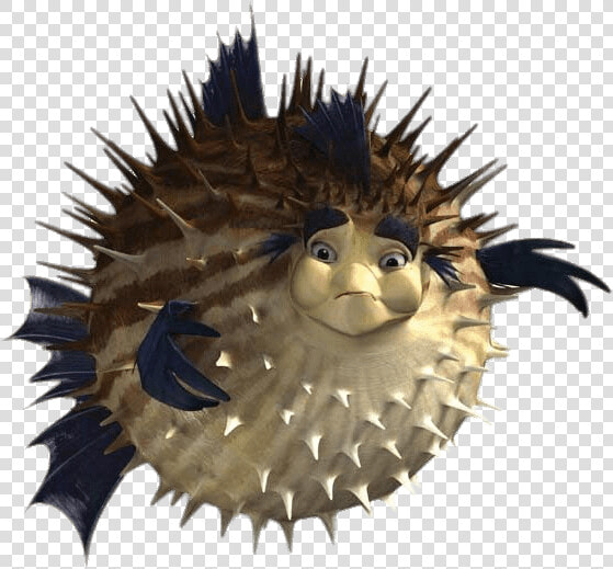 Sykes The Pufferfish   Shark Tale Sykes  HD Png DownloadTransparent PNG