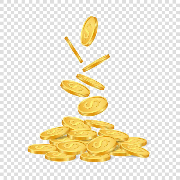 Falling Coins Png Photo   Coins Falling Clip Art  Transparent PngTransparent PNG