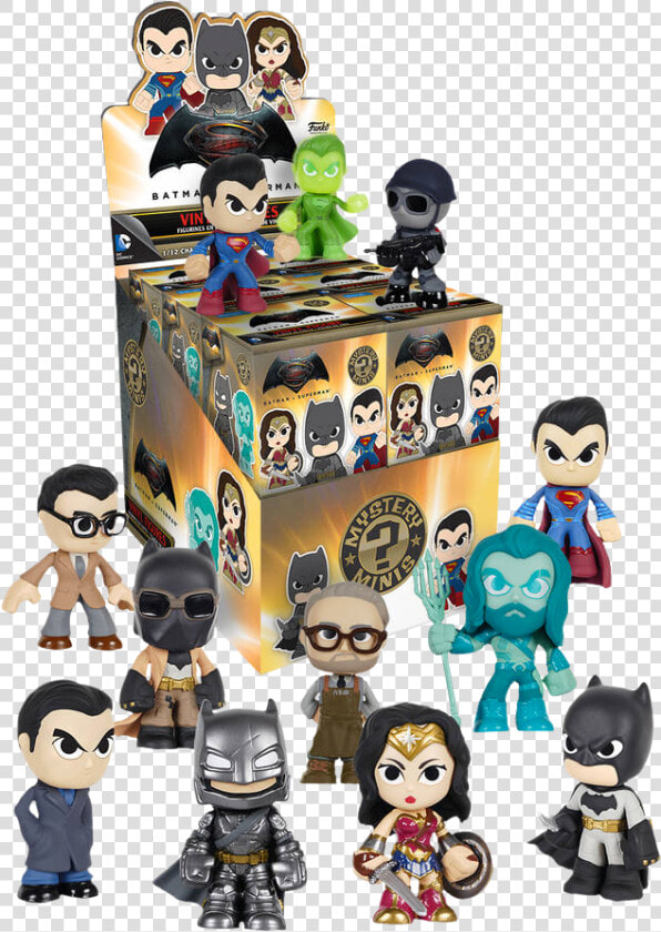 Batman Vs Superman   Funko Mystery Minis  HD Png DownloadTransparent PNG