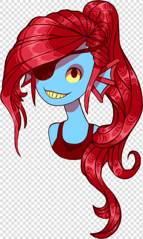 Undyne The Babe From Undertale   Png Download   Cartoon  Transparent PngTransparent PNG