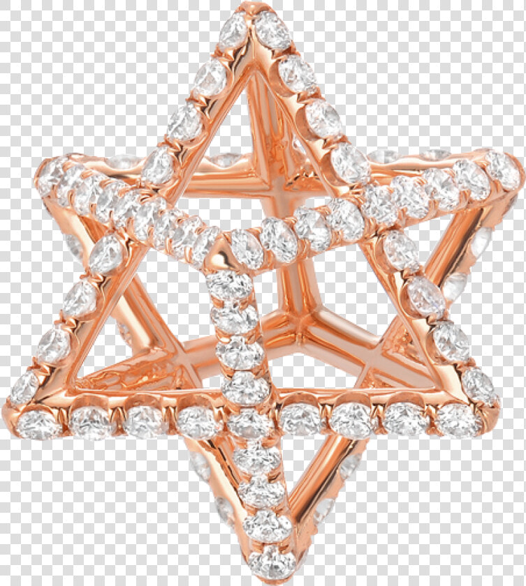 Gold Merkaba Pendant  HD Png DownloadTransparent PNG