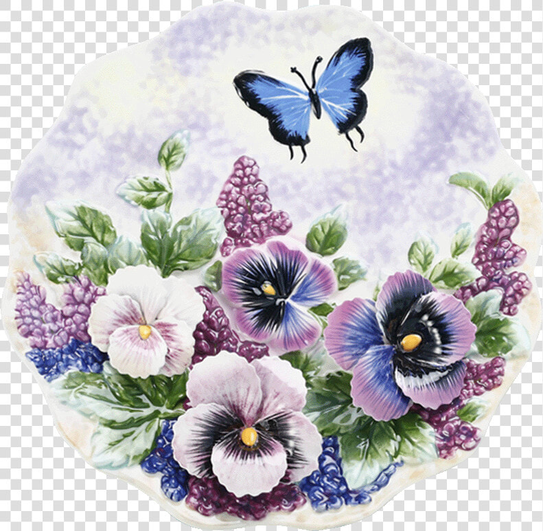 Transparent Hanging Ornaments Png   Piatti Di Ceramica Con Farfalle  Png DownloadTransparent PNG