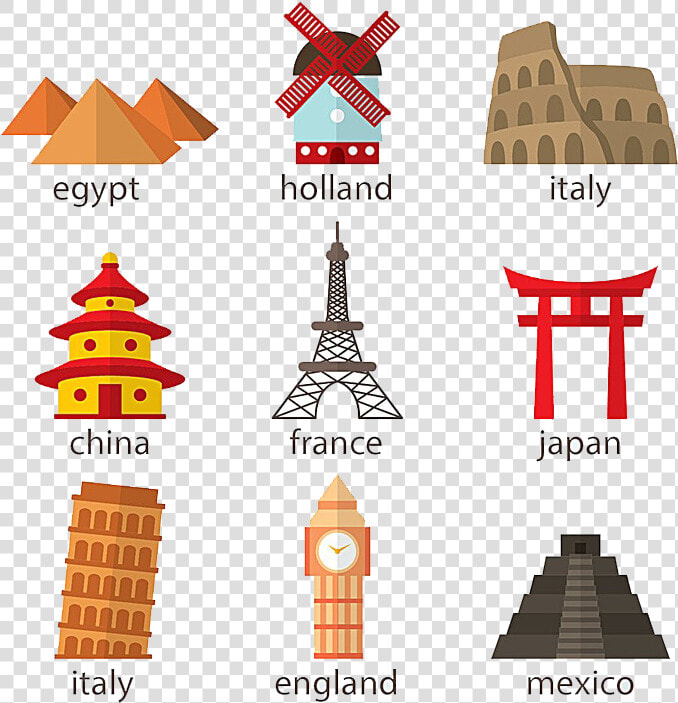 World Landmarks Png  Transparent PngTransparent PNG