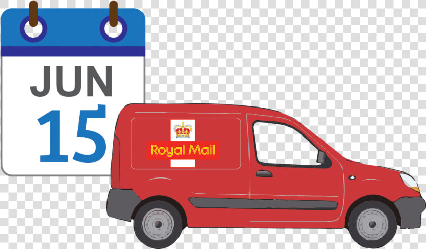 Transparent Delivery Van Clipart Png   Royal Mail Van Transparent  Png DownloadTransparent PNG