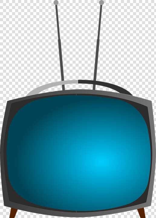 Tv  Television  Set  Antenna  Vintage  Video  Screen   Blue Retro Tv Png  Transparent PngTransparent PNG