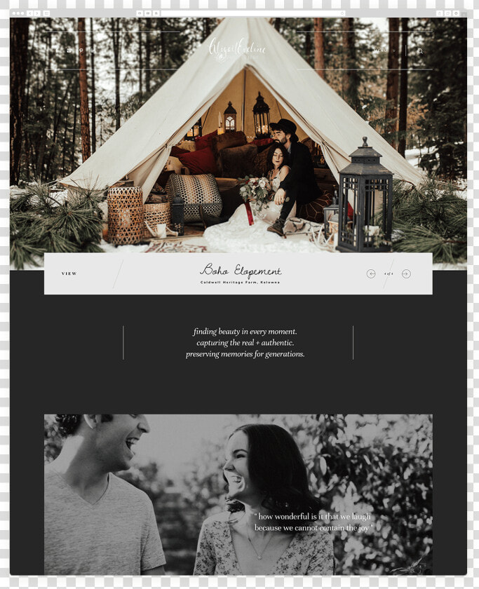 Abigail Eveline Photography  Dark Website Design  Photography   Photograph  HD Png DownloadTransparent PNG