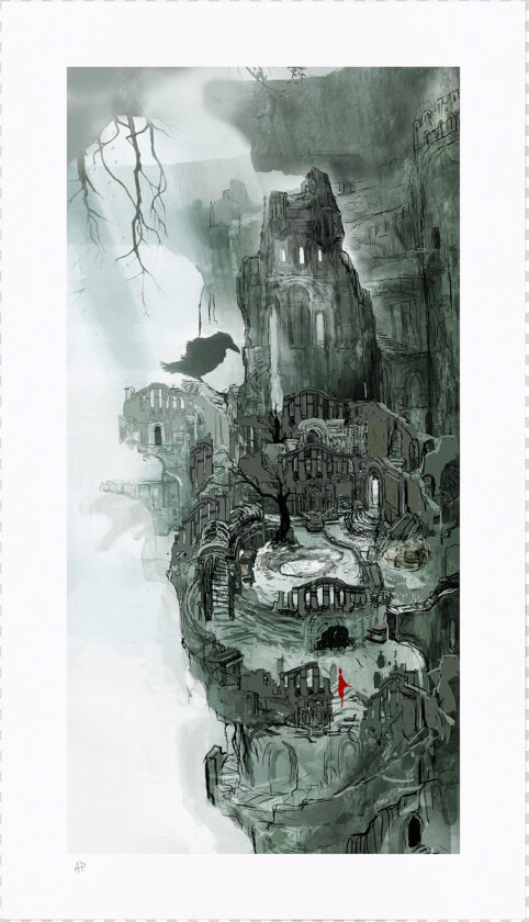 Dark Souls Firelink Shrine Art  HD Png DownloadTransparent PNG