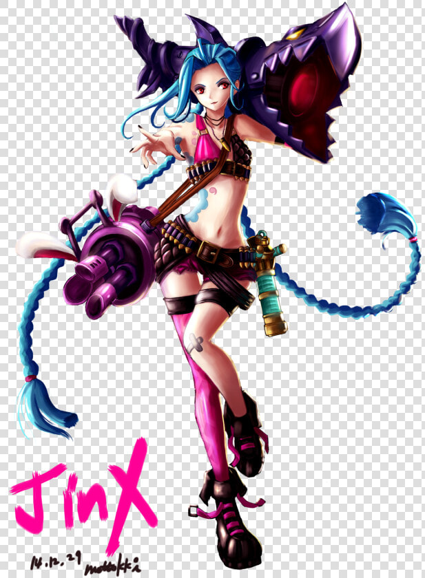 Jinx Png Transparent   League Of Legends Jinx Png  Png DownloadTransparent PNG