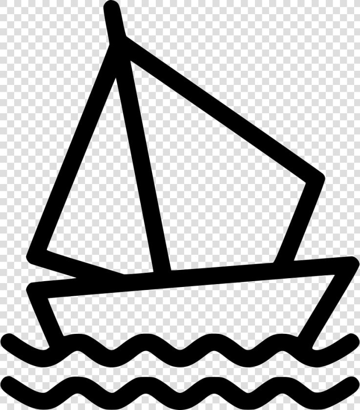 Yacht Boat Sail Sailing Water   Perahu Kertas Clipart  HD Png DownloadTransparent PNG