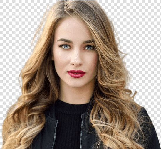 Capelli Biondi Rossetto Rosso  HD Png DownloadTransparent PNG