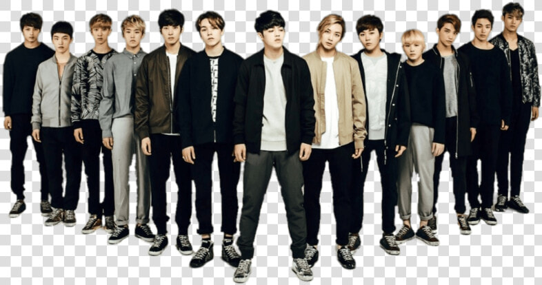 Seventeen formation   Seventeen Tallest To Shortest  HD Png DownloadTransparent PNG