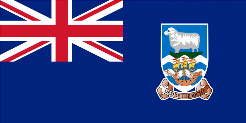 Fk Falkland Islands Flag Icon   Falkland Islands Flag  HD Png DownloadTransparent PNG