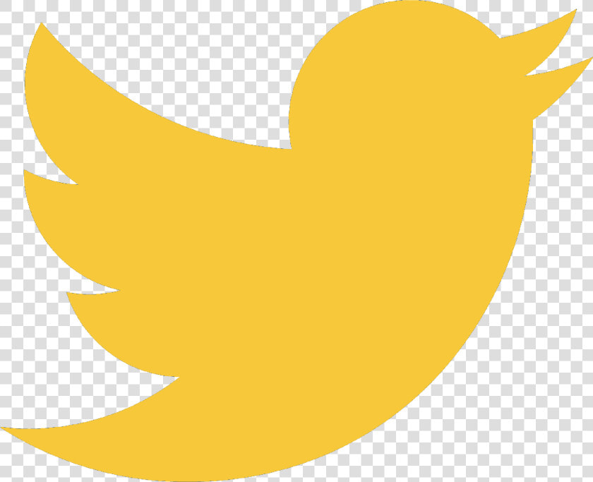 Twitter Logo Png Yellow   Png Download   Yellow Twitter Logo Png  Transparent PngTransparent PNG