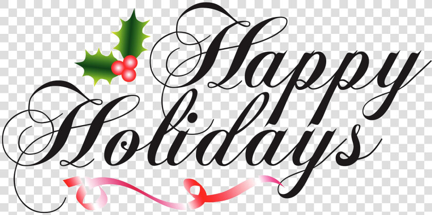 Christmas And Holiday Season Christmas And Holiday   Transparent Happy Holidays Png  Png DownloadTransparent PNG