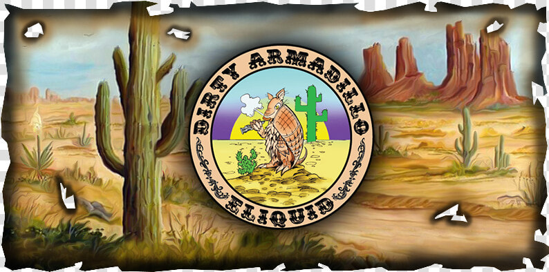 Dirty Armadillo Web Banner   Desert Landscape  HD Png DownloadTransparent PNG