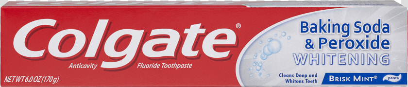 Colgate Baking Soda  amp  Peroxide Whitening Toothpaste    Colgate  HD Png DownloadTransparent PNG