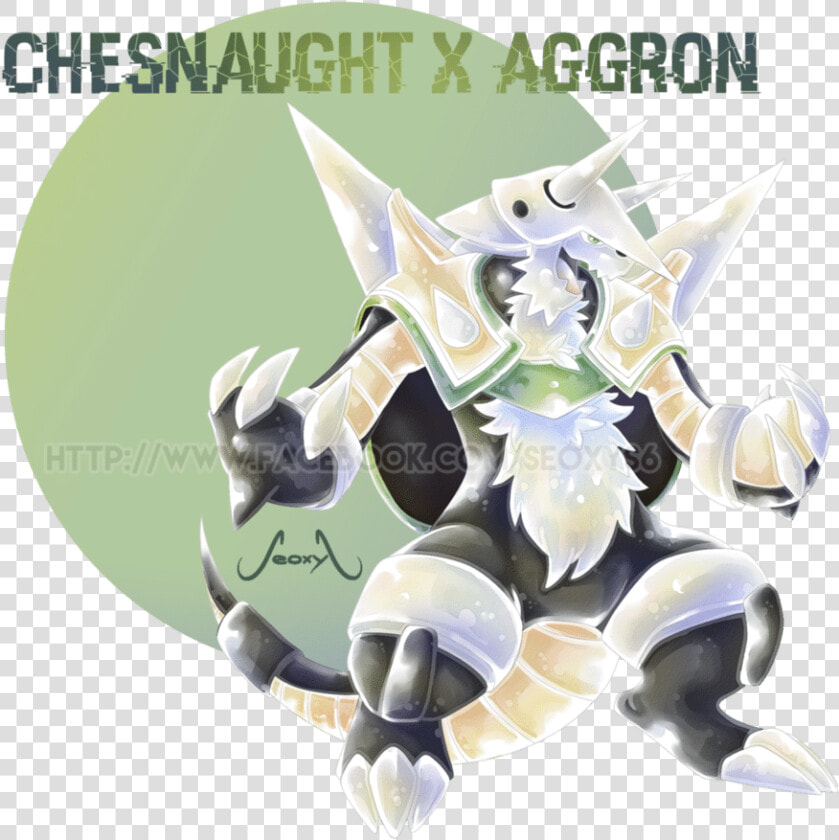 Share On Facebookshare On Twitter   Chesnaught Aggron Fusion  HD Png DownloadTransparent PNG