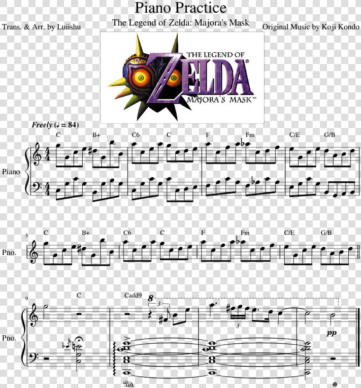 Zelda Majoras Mask Piano  HD Png DownloadTransparent PNG