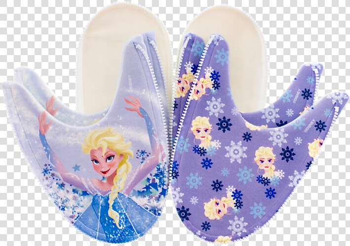 Frozen 2 Zipper Slippers Top Angle Class Lazyload   Earrings  HD Png DownloadTransparent PNG