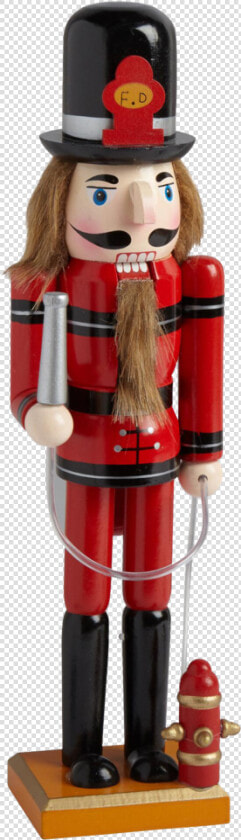 Nutcracker Firefighter   Decorative Nutcracker  HD Png DownloadTransparent PNG