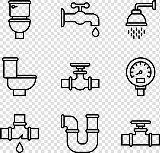 Plumber Icons    HD Png DownloadTransparent PNG