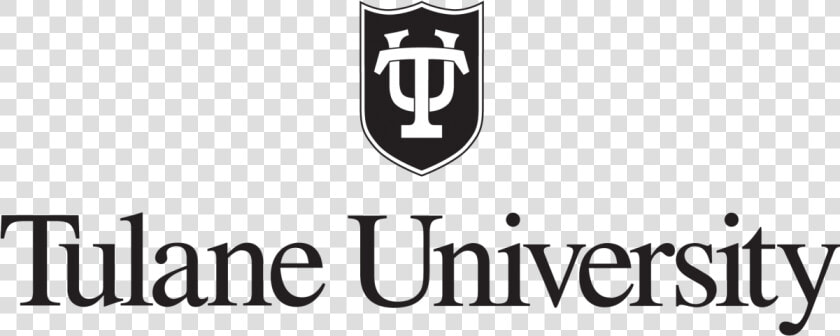 Tu Shield In Black Centered Over Tulane University   Tulane University Logo White  HD Png DownloadTransparent PNG