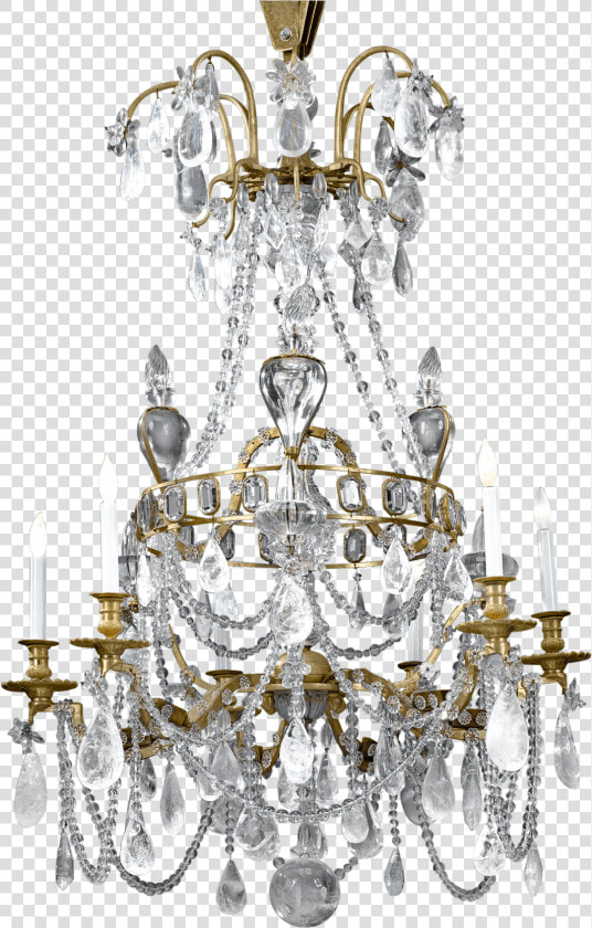 Rock Crystal Chandelier  18th Century   18th Century Chandelier  HD Png DownloadTransparent PNG