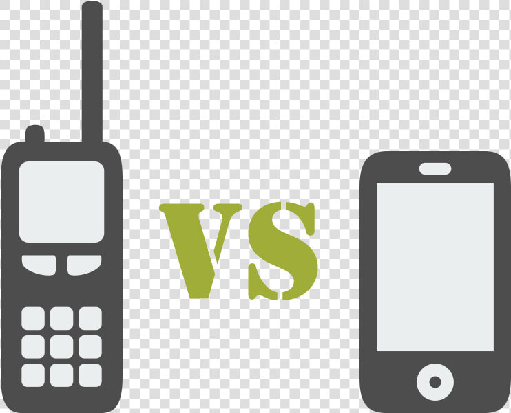 Radio Vs Cell   Feature Phone  HD Png DownloadTransparent PNG