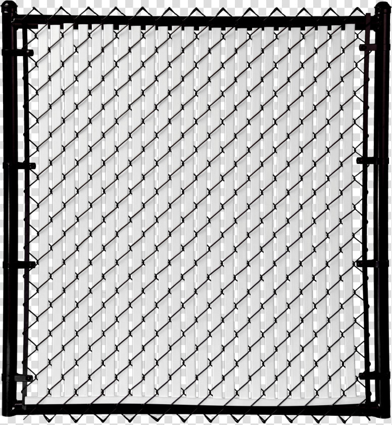 Transparent Chainlink Fence Png   Black Chain Link Fence With White Slats  Png DownloadTransparent PNG