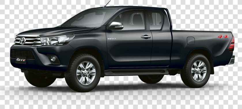 Revo Smart Cab Png   Toyota Hilux Black 2019  Transparent PngTransparent PNG