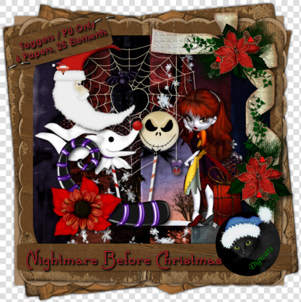 Nightmare Before Christmas Sampler   Clockwork Angel  HD Png DownloadTransparent PNG