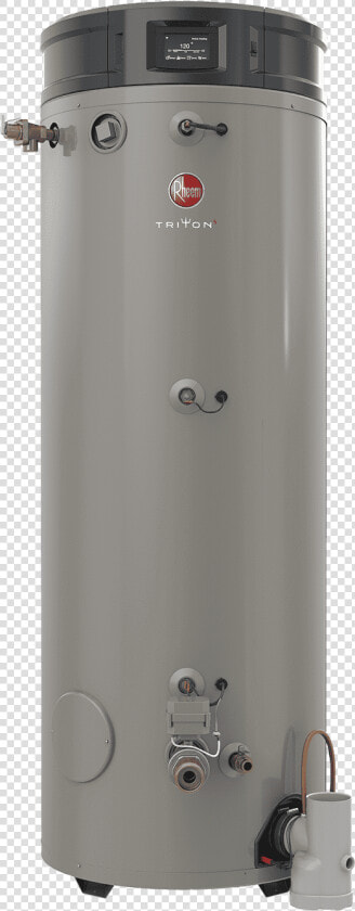 Rheem Triton Ghe100su 200 Commercial Water Heater Front   Rheem Triton Water Heater  HD Png DownloadTransparent PNG