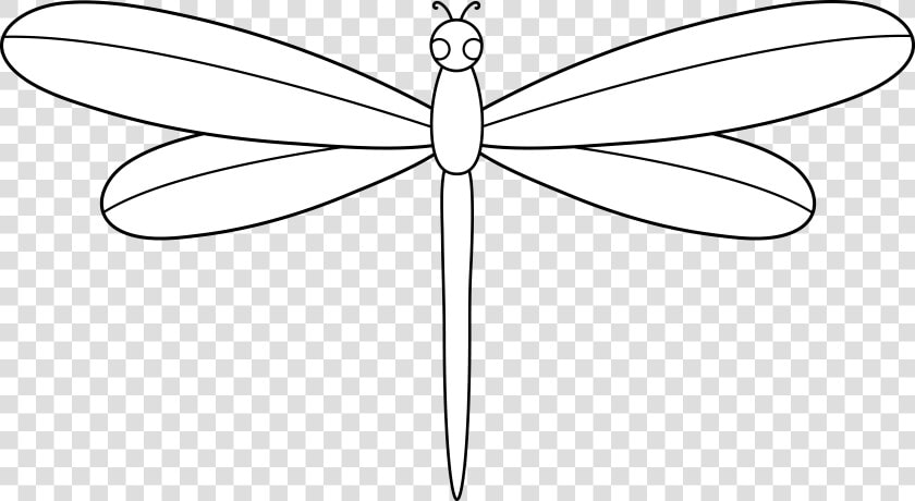 Dragonfly Png Simple Drawing Clip Art Library   Dragonfly  Transparent PngTransparent PNG