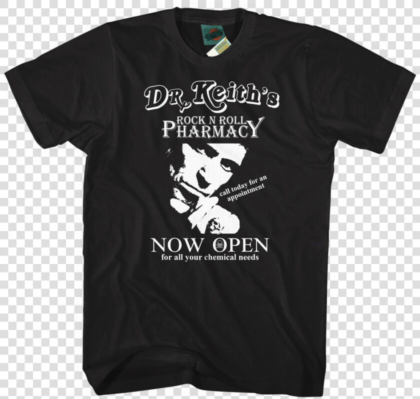 Keith Richards Inspired Dr Keith S Rock N   Joey How You Doin T Shirt  HD Png DownloadTransparent PNG