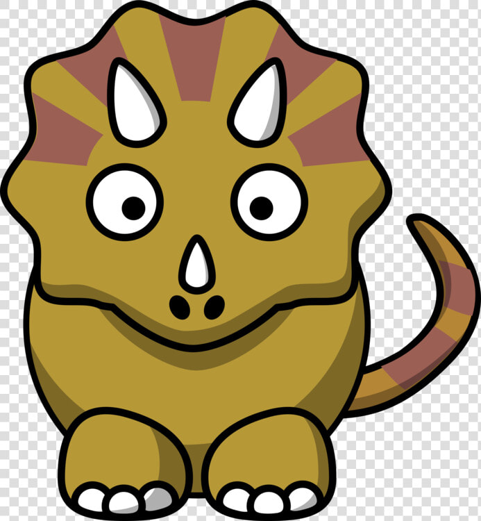 Wildlife toad carnivoran   Cartoon Triceratops  HD Png DownloadTransparent PNG