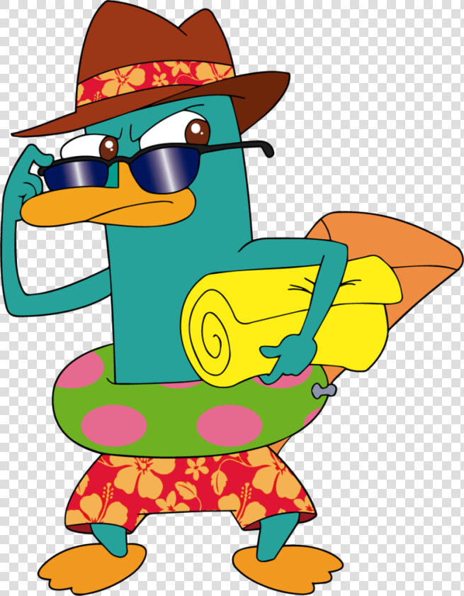 Perry The Platypus In By Markdekabreak On   Perry The Platypus Summer  HD Png DownloadTransparent PNG