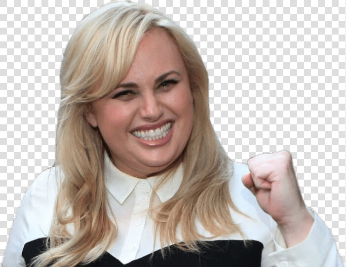 Rebel Wilson Fist Up   Rebel Wilson Png  Transparent PngTransparent PNG