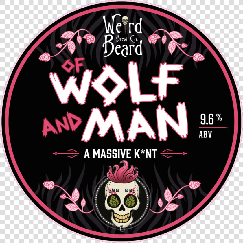 Wolf And Man Keg Preview 01   Weird Beard Brewery  HD Png DownloadTransparent PNG