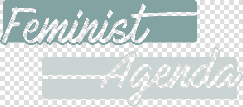 Feminist Agenda Logo   Calligraphy  HD Png DownloadTransparent PNG