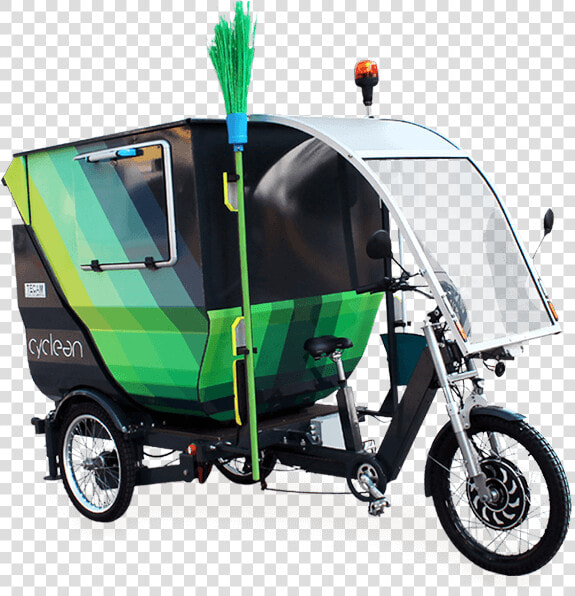 Cyclean Is An Electric Tricycle With Pedal Assist And  HD Png DownloadTransparent PNG