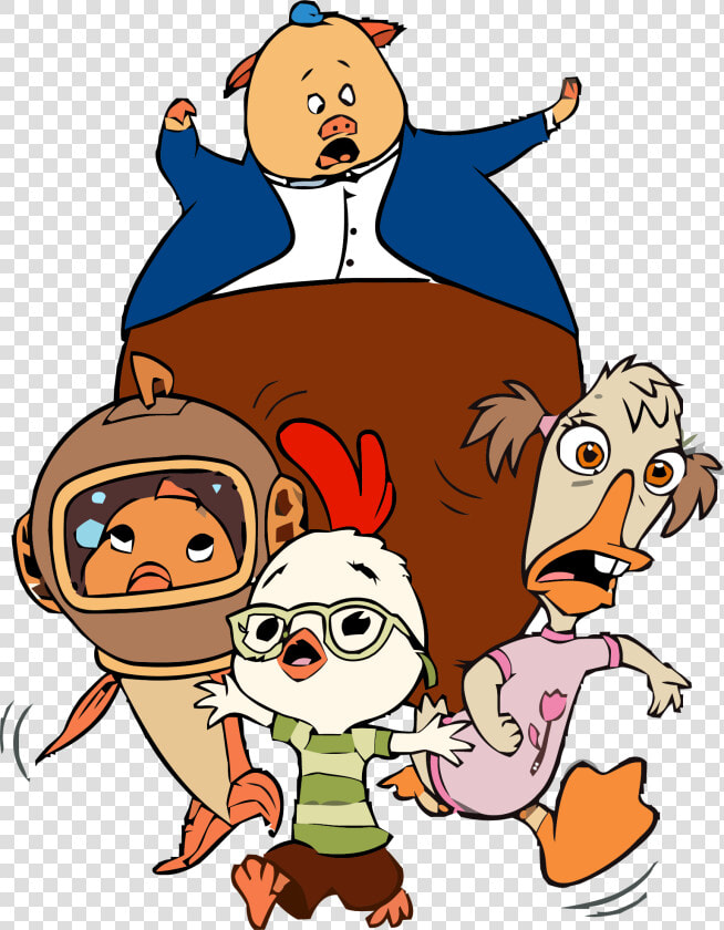 Chicken Little Png Clipartly   Chicken Little Con Los Amigos  Transparent PngTransparent PNG