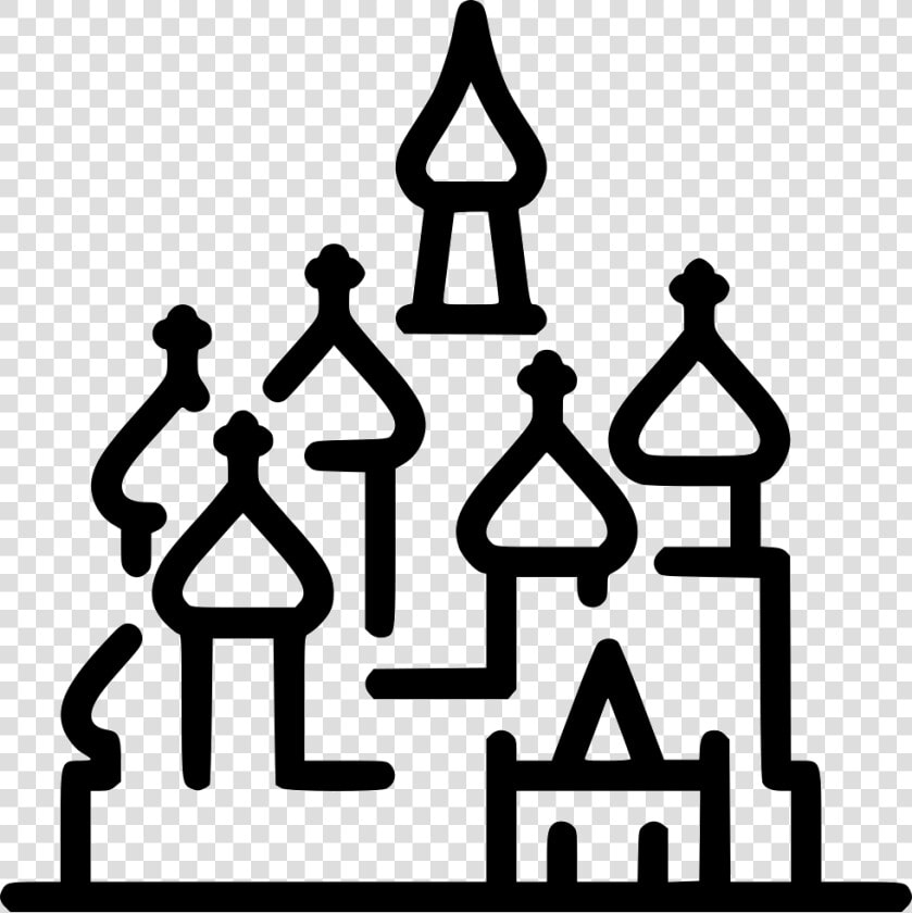 Saint Basil   Russian Building Icon  HD Png DownloadTransparent PNG