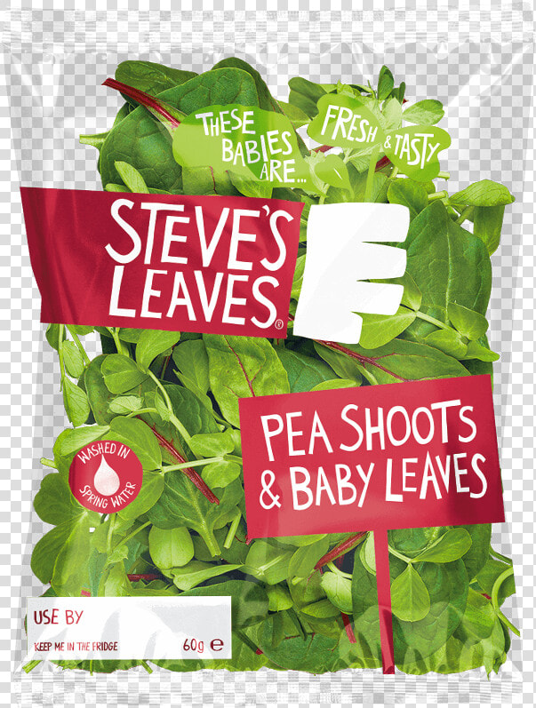 Pea Shoots  amp  Baby Leaves Packaging Photo  HD Png DownloadTransparent PNG