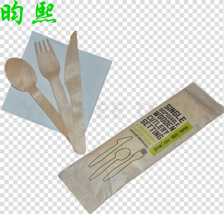 Biodegradable Wooden Disposable Cutlery Fork Knife   Wood  HD Png DownloadTransparent PNG