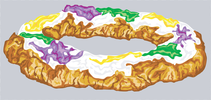 Mardi Gras King Cake   Mardi Gras King Cake Clip Art  HD Png DownloadTransparent PNG