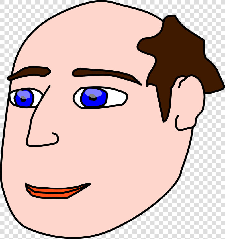 Transparent Bald Man Png   Cartoons With Receding Hairlines  Png DownloadTransparent PNG