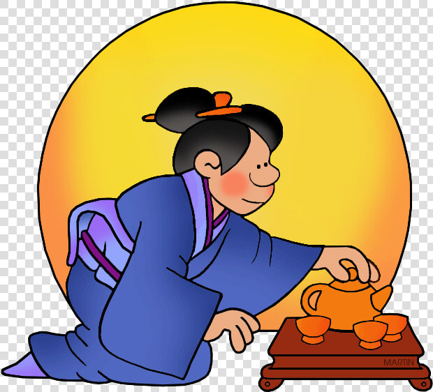 Japanese Tea Ceremony   Japanese Tea Ceremony Cartoon  HD Png DownloadTransparent PNG