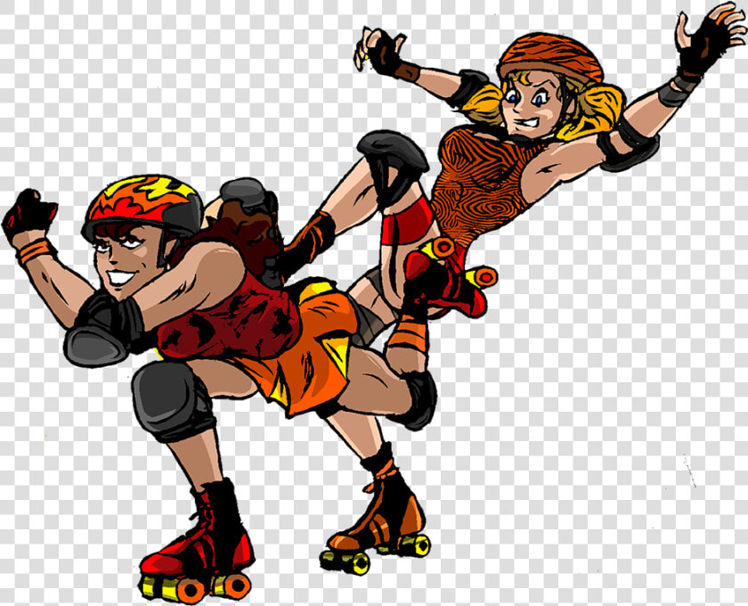 Derby Girl Sport Skates   Roller Skating Girls Png  Transparent PngTransparent PNG