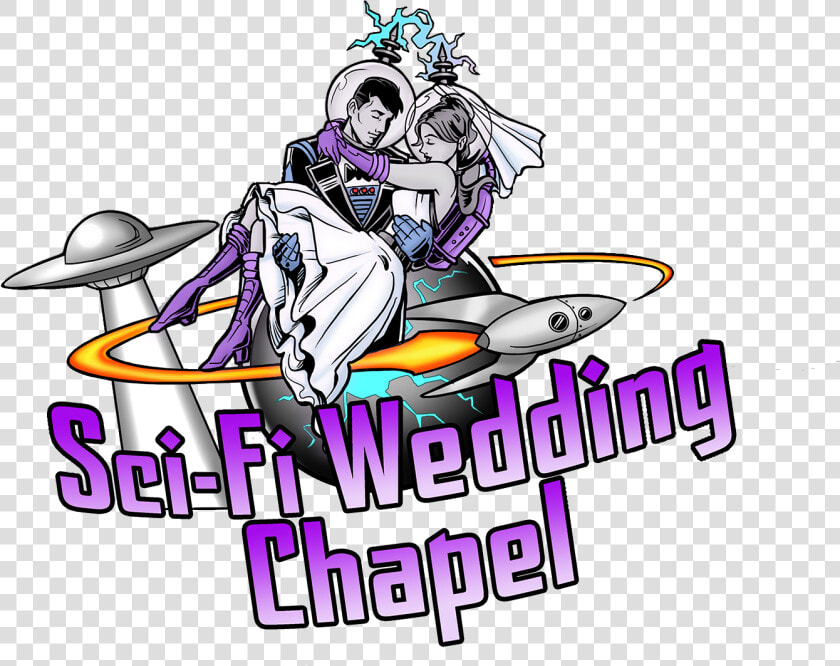 Scifi Wedding Chapel   Cartoon  HD Png DownloadTransparent PNG